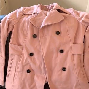 Pink Victoria Secret Pea Coat